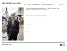 Tablet Screenshot of christophercalnan.com